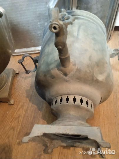 Самовар угольный старинный