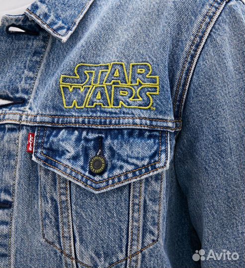 Джинсовая куртка levis star wars