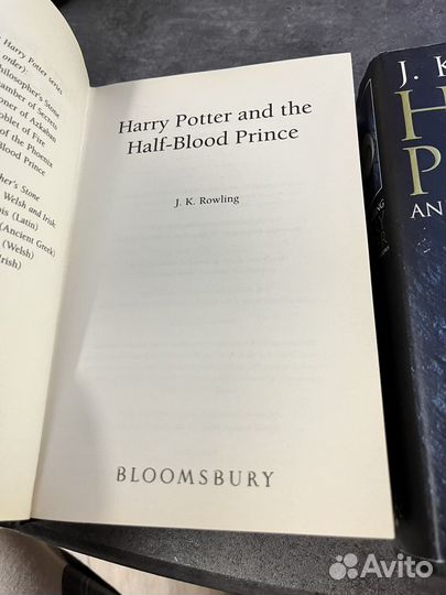 Harry potter bloomsbury твердая обложка