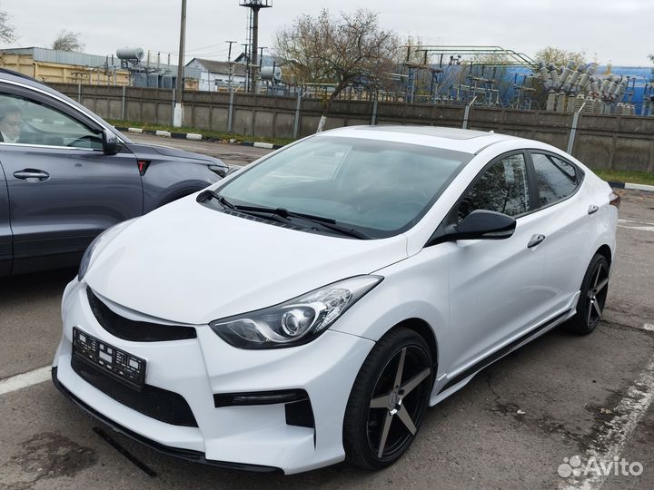 Бампер Элантра 5 мд