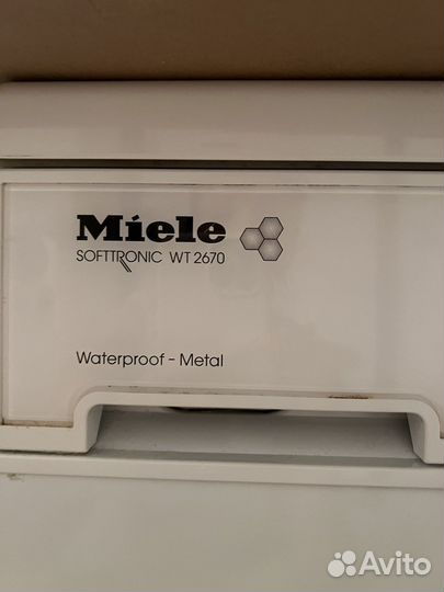 Стиральная машина miele wt2670