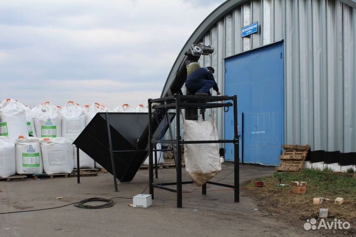 Весовой затариватель мешков Биг-Бэг для сыпучих