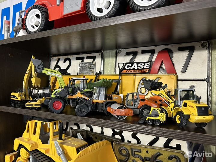 Коллекция моделей дорожно-строительной техники