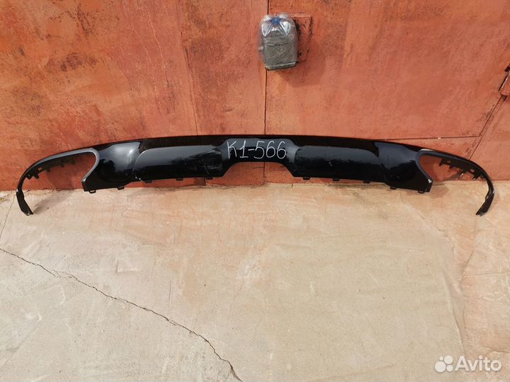 Накладка бампера Mercedes-Benz C292 GLE Coupe