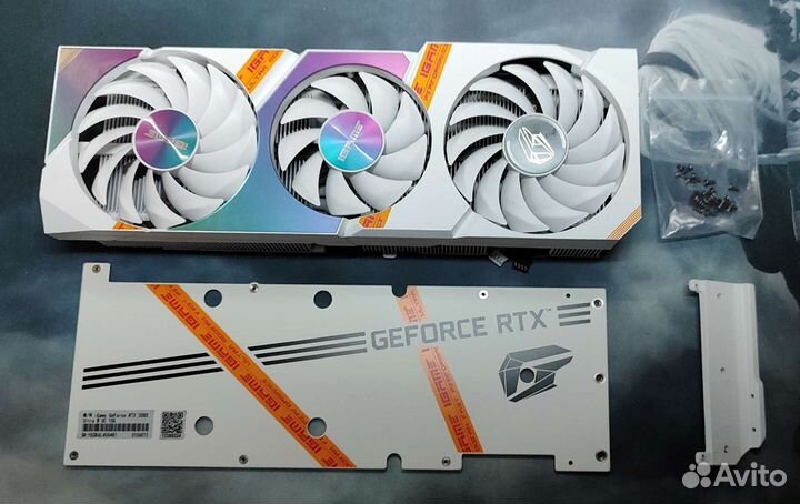 Охлаждение Colorful iGame RTX 3080 Ultra W OC 10GB