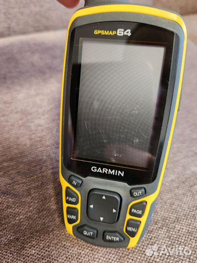 Навигатор Garmin gpsmap 64 с картой