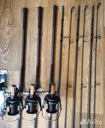 Карповый комплект, 3+3 eastshark