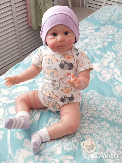 Кукла реборн 59см 1800г