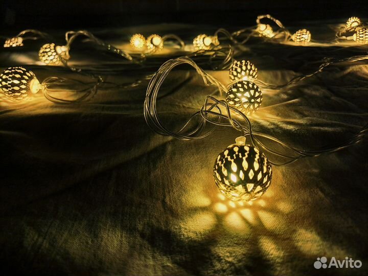 Гирлянда Марокканские шары