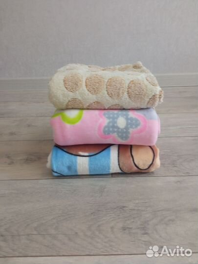 Детский плед в кроватку/коляску