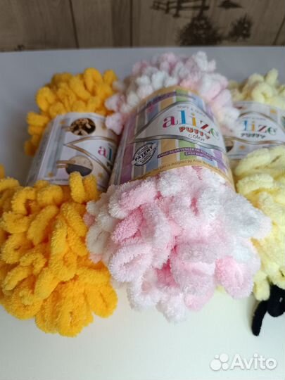 Пряжа Alize Puffy