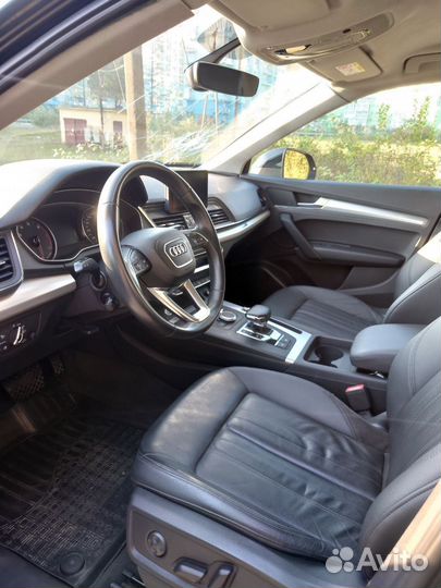 Audi Q5 2.0 AMT, 2017, битый, 40 000 км