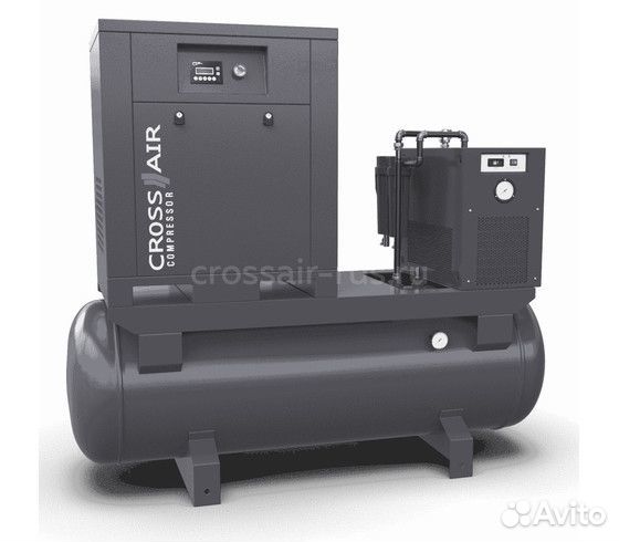 Винтовой компрессор CrossAir CA11-10RA-500DRY