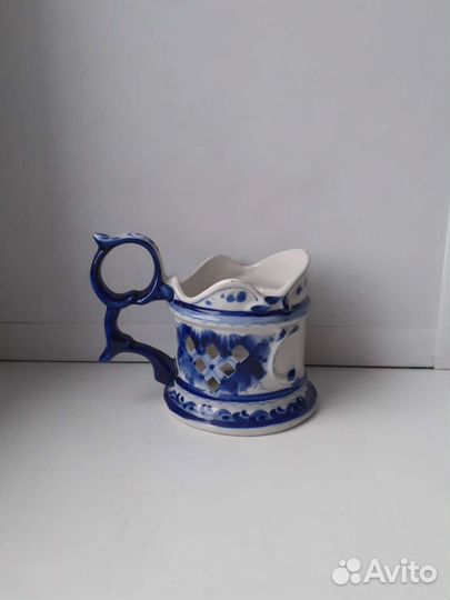 Подстаканник Гжель авторский