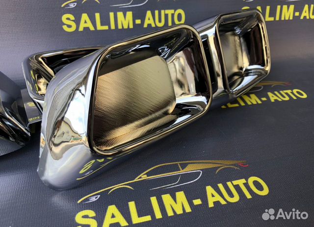 AMG накладки на задний бампер Лада приора 2