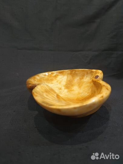 Деревянная посуда для дома из сувеля и капа