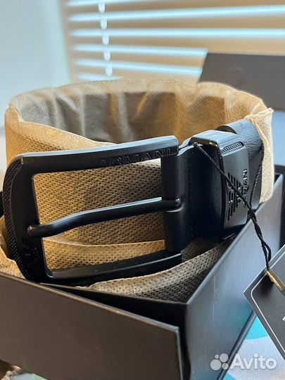 Мужской кожаный ремень