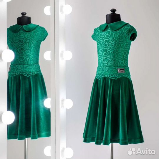 Платье для бальных спортивных танцев