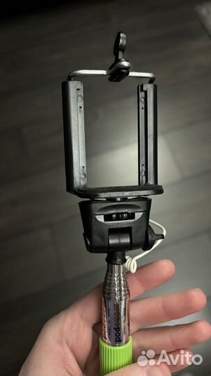Монопод для телефона фотоаппарата раздвижной