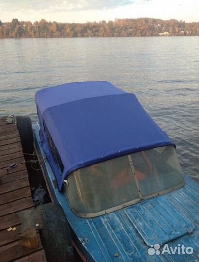Новый ходовой тент на лодку Казанка 5м2