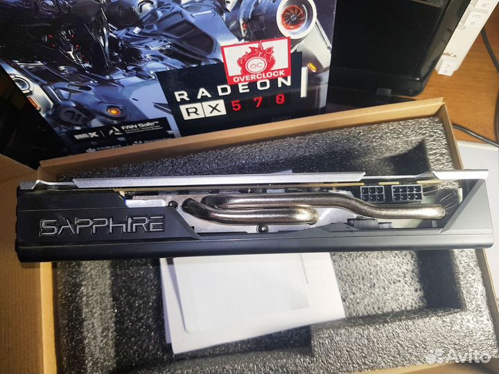 Sapphire RX 570 8GB Nitro+ OverClock идеал
