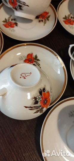 Чайный сервиз СССР дулево