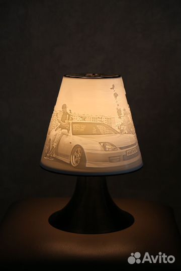 Лампа с любой фотографией, подарок близким