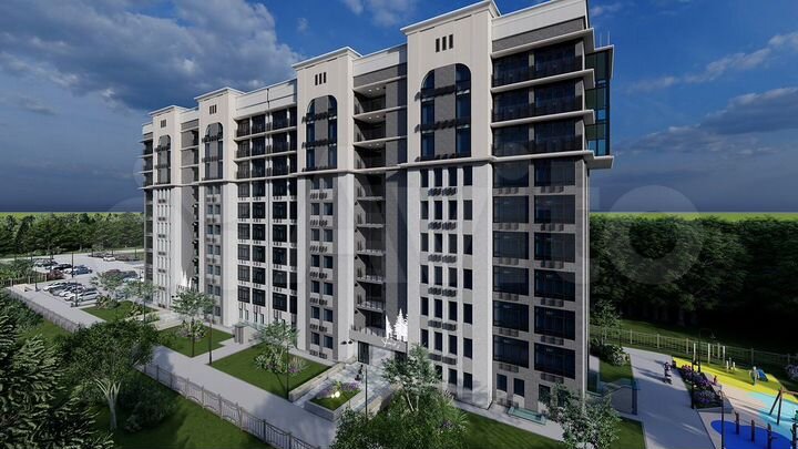 2-к. квартира, 66,6 м², 3/10 эт.