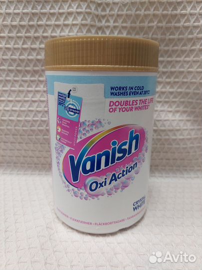 Vanish Oxi Action Пятновыводитель для белого 630г