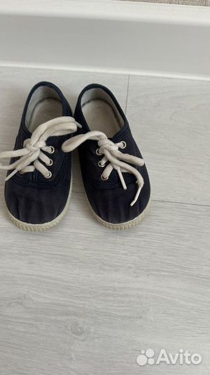 Туфли тканевые для мальчика 23 р