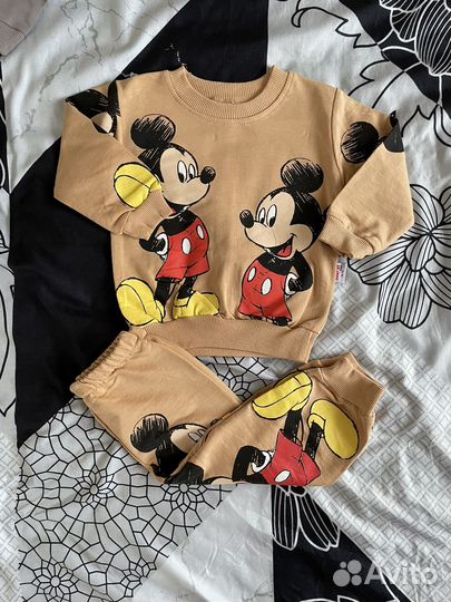 Костюм детский 6-9 мес, Микки маус