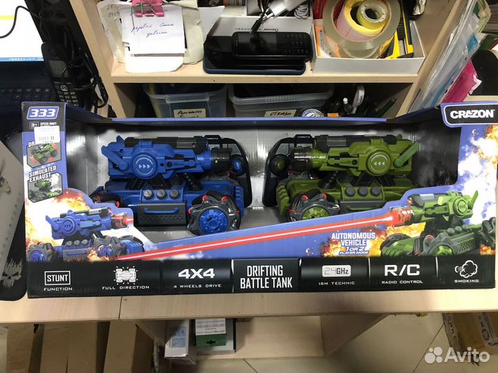 Радиоуправляемый танковый бой Crazon 333-DZ2111A