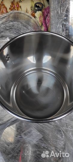 Кастрюля нержавейка 11 л трс дно несорт