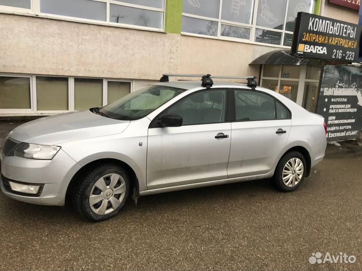 Багажник на крышу автомобиля skoda octavia