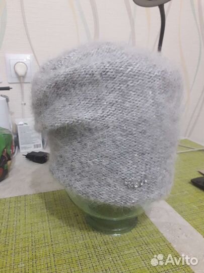 Шапка женская вязаная