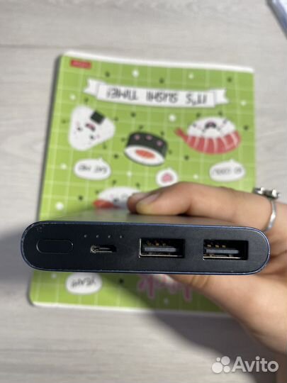 Xiaomi Power Bank 2S PLM09ZM черный