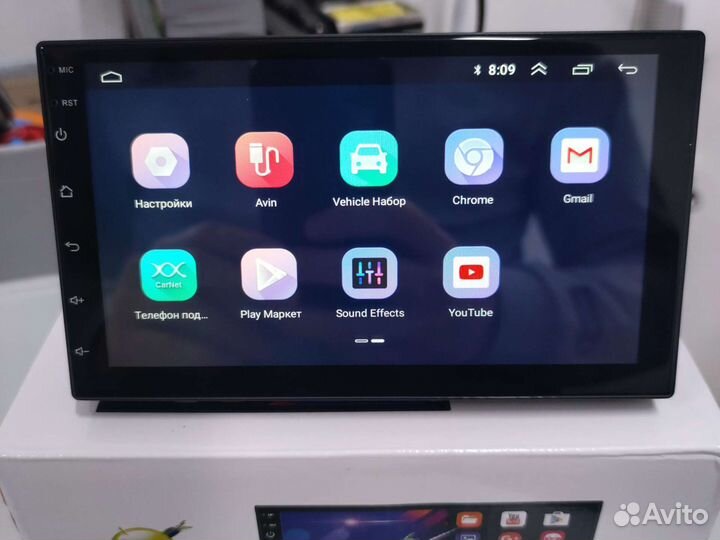 Магнитола CarAudio 7216C, 2/32, 7 дюймов, EQ+Hi-Fi