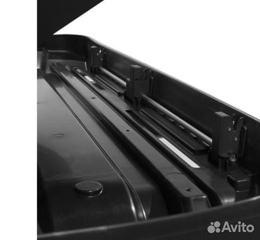 Автобокс на крышу Inno New Shadow 14, черный 400л