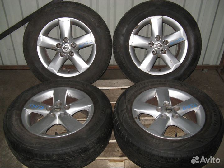 Колёса в сборе R16 Nissan Qashqai J10 215/65 лето
