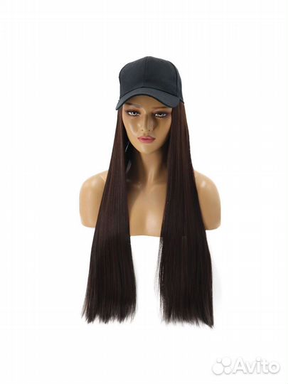 Парик на кепке