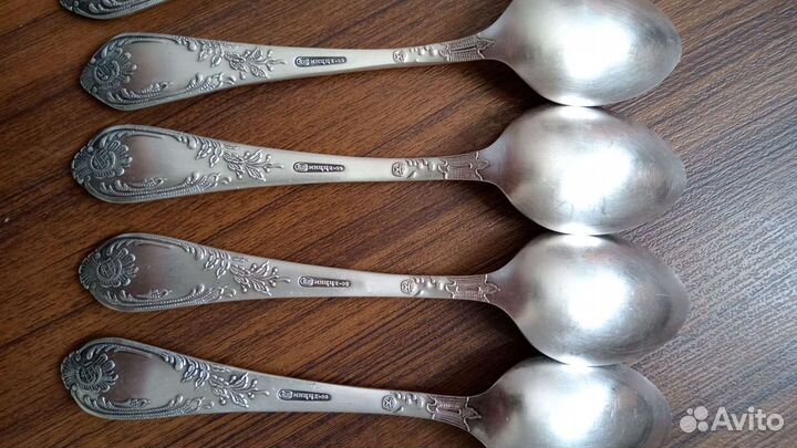 Раритетные ложки из Мельхиора СССР