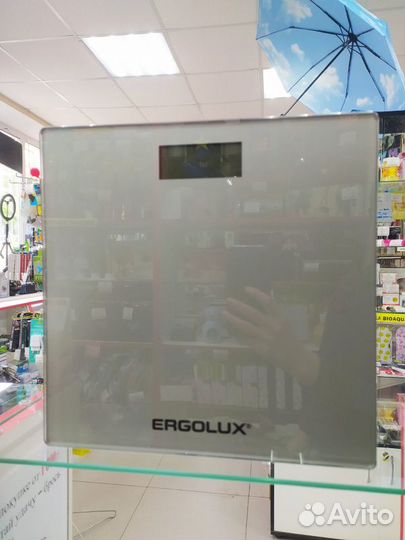 Весы напольные до 180кг Ergolux