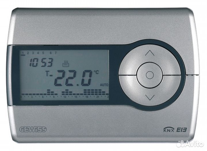 Gewiss GW10791 термостат KNX ICE - титановый