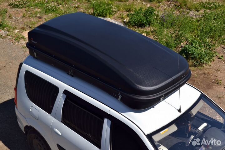 Автобокс Ветлан 1100 черный на Renault Laguna