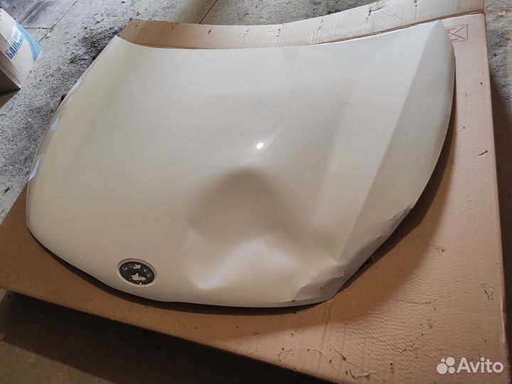 Капот на kia rio 4 X-line