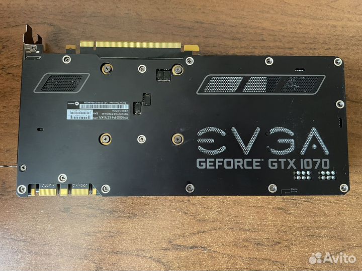 Evga gtx 1070 не работает