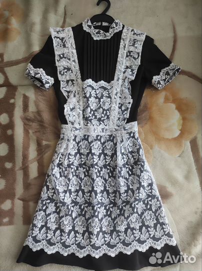 Школьная форма с фартуком