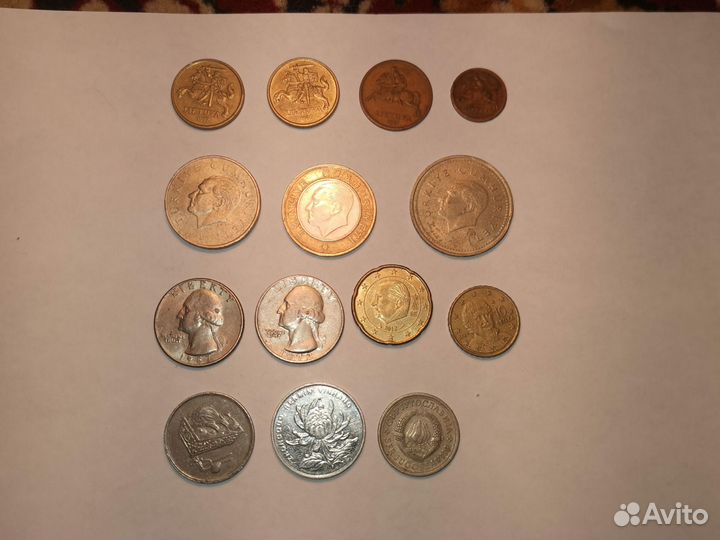Коллекция зарубежных монет