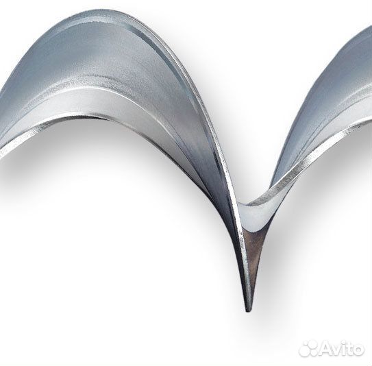 Спираль шнека диаметром от 60мм до 410мм