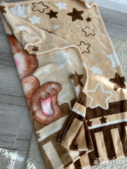 Детский пледик флисовый